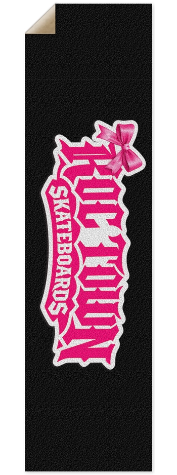 Pink Logo 9 x 33 Inch Griptape