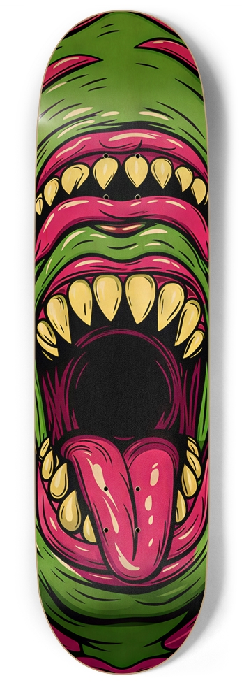 BRO DROP BIG MOUTH DECK 01 ALL NATURAL DECK 9 Inch Skateboard