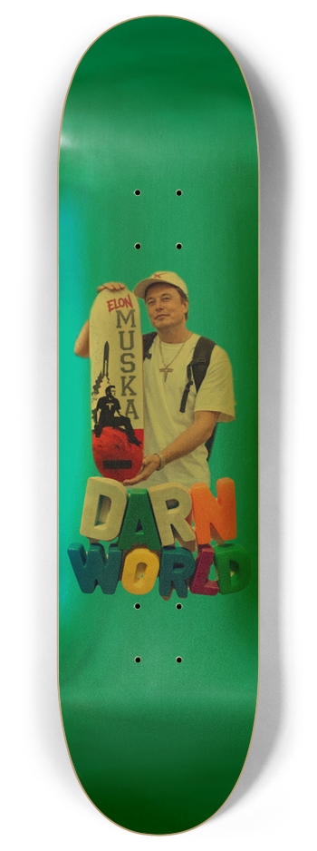 ELON MUSKA 8” Goldy Pop