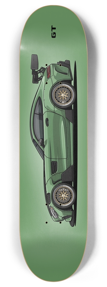 Mint green AMG GT 8 Inch Skateboard Deck
