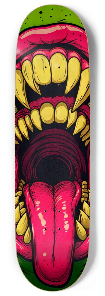 BRO HAND PLANT DECK 01 NATURAL BAMBOO DECK  9 Inch Skateboard