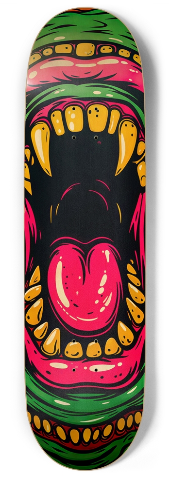 BRO GORE FIEND DECK 01 ALL NATURAL BAMBOO DECK 9 Inch Skateboard
