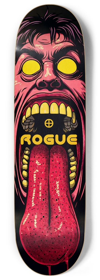 ROGUE TONGUE DECK 01 ALL NATURAL  9 Inch Skateboard