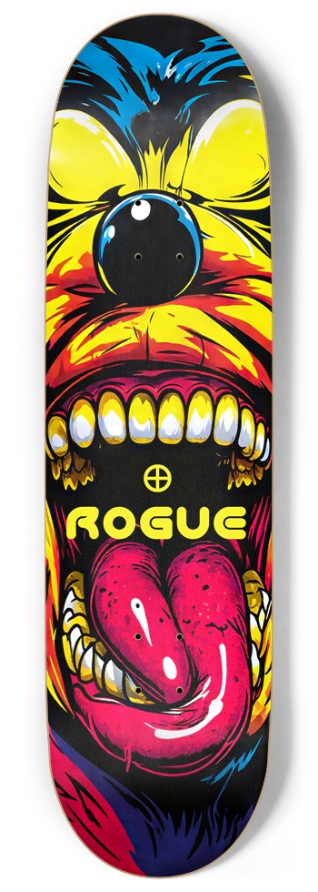 ROGUE TRIGGERED DECK 01 ALL NATURAL 9 Inch Skateboard