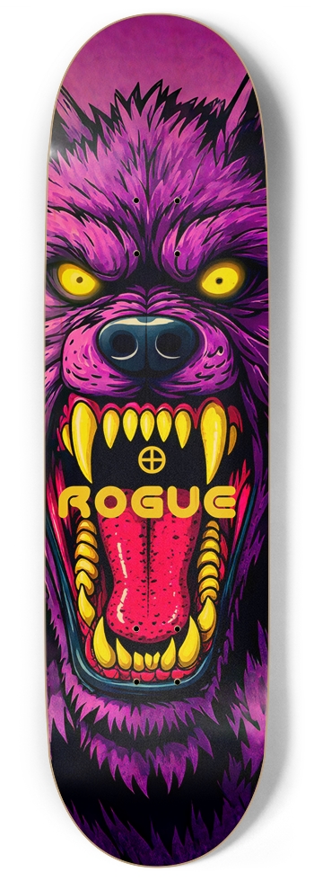 ROGUE THE NOTHING DECK 01 ALL NATURAL LIMITED EDITION DECK 9 Inch Skateboard