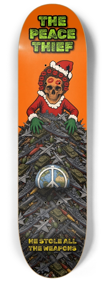 The Peace Thief 8-1/4 Skateboard Deck