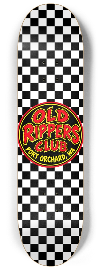 Old Rippers team deck 8-1/4 Skateboard Deck