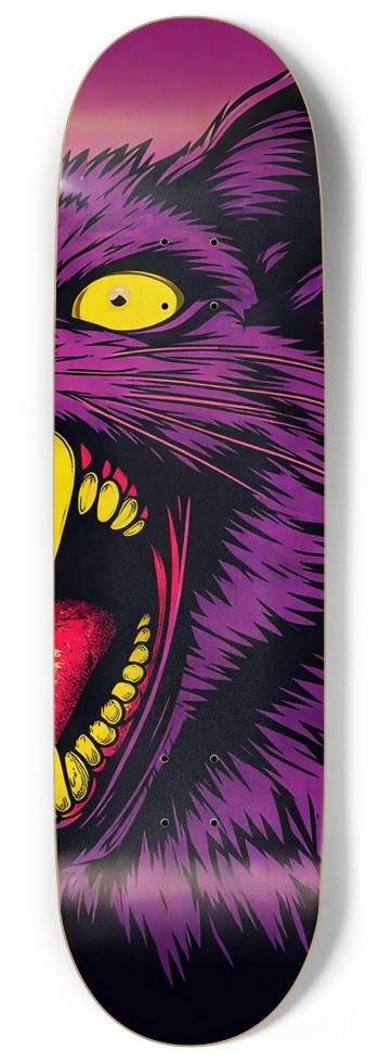 PURPLE VOID DECK 04 ALL NATURAL UNMARKED 9 Inch Skateboard