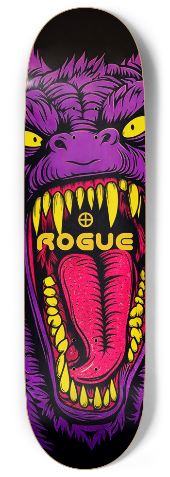 ROGUE TOOTHLESS PURPLE BANGER DECK 01 ALL NATURAL  9 Inch Skateboard