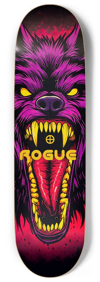 ROGUE THE NOTHING DECK 02 ALL NATURAL 9 Inch Skateboard