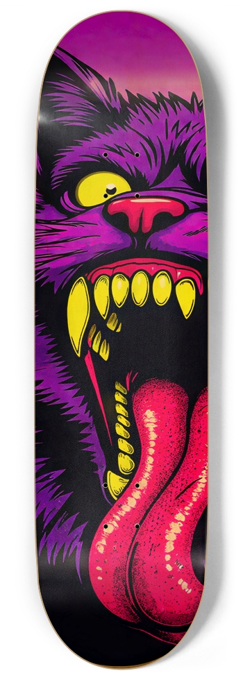 PURPLE VOID DECK 03 ALL NATURAL UNMARKED LIMITED EDITION BAMBOO DECK 9 Inch Skateboard