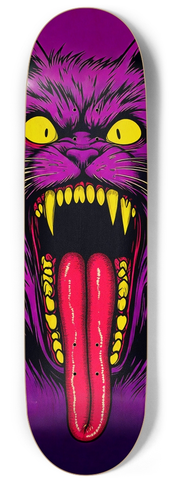 ROGUE PURPLE VOID DECK 01 UNMARKED ALL NATURAL LIMITED EDITION DECK 9 Inch Skateboard