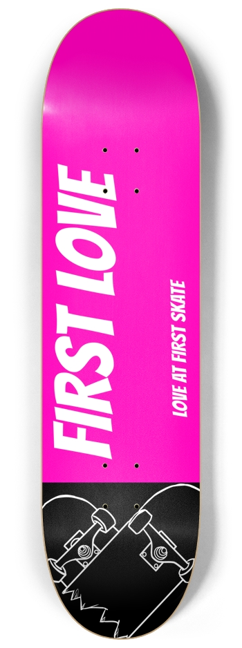 LOVE AT FIRST SKATE 8.25 PINK