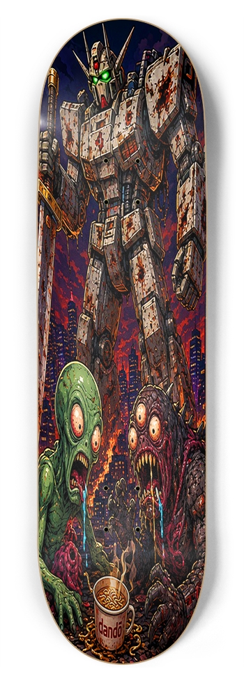 Dandō Hot Ramen Custom Skateboard Deck 8-3/4 Inch Skateboard