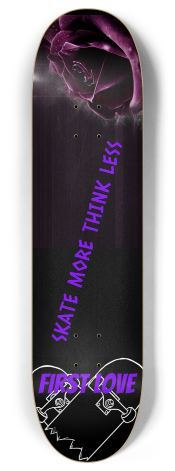SKATE MORE THINK LESS 8.0