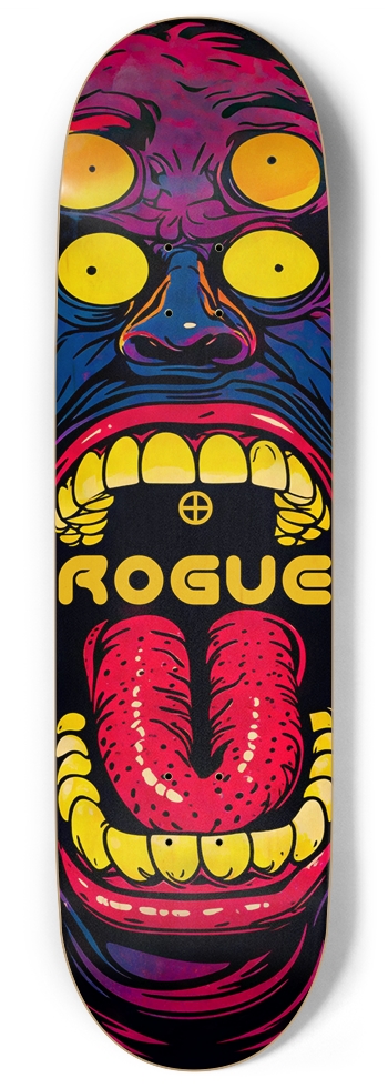 PADLOCK HAWK BRAIN TONY DECK 01 ALL NATURAL 9 Inch Skateboard