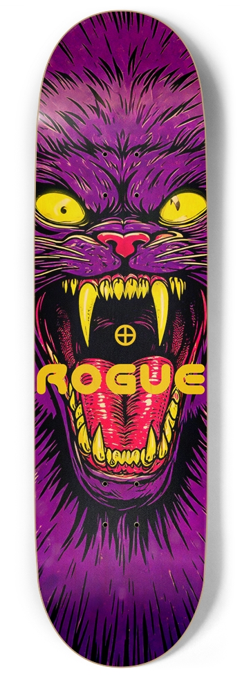 ROGUE PURPLE VOID DECK 02 ALL NATURAL DECK 9 Inch Skateboard