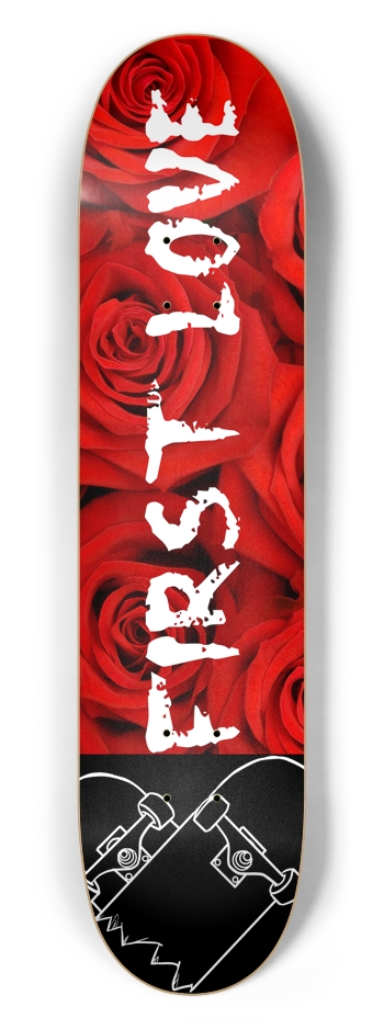 FIRST LOVE SPRAY 7.5 7-1/2 Skateboard Deck