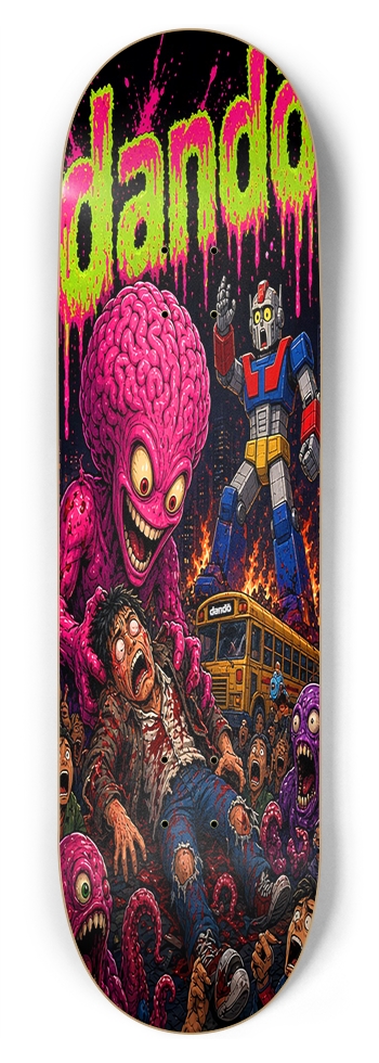 Dandō Brain Snatcher Custom Skateboard
