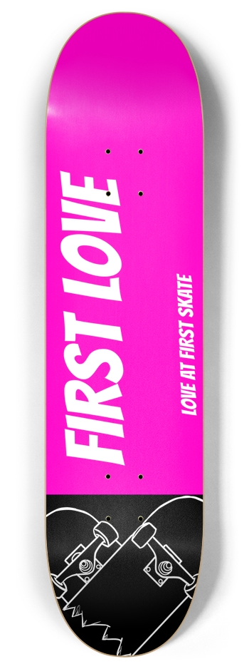 LOVE AT FIRST SKATE 8.0 PINK