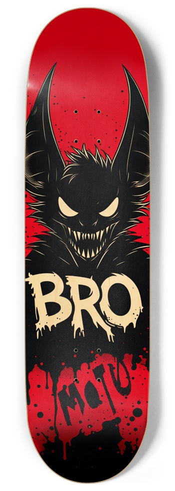 MOTU X BRO HORDAK FLIGHT DECK 01 HYBRID DECK 9 Inch Skateboard