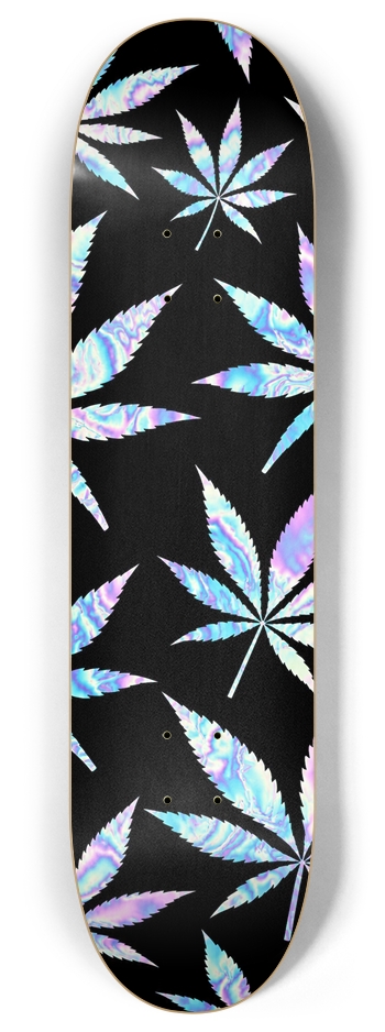 Iridescent Mary Jane Deck 8 Inch Skateboard Deck