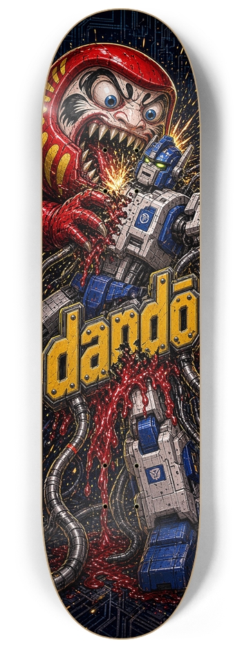 Dandō Doll Bite Custom Skateboard Deck 8-1/4 Skateboard Deck