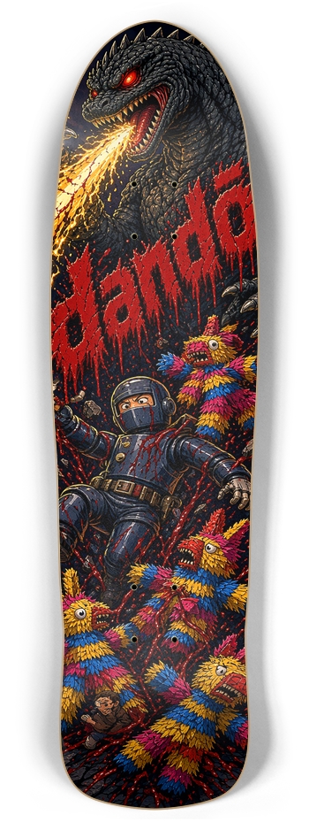 Dandō Party Crasher Custom Skateboard Deck