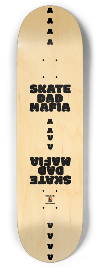 Skatedadmafia Twin shape (Natural) Twin Tail 8.375