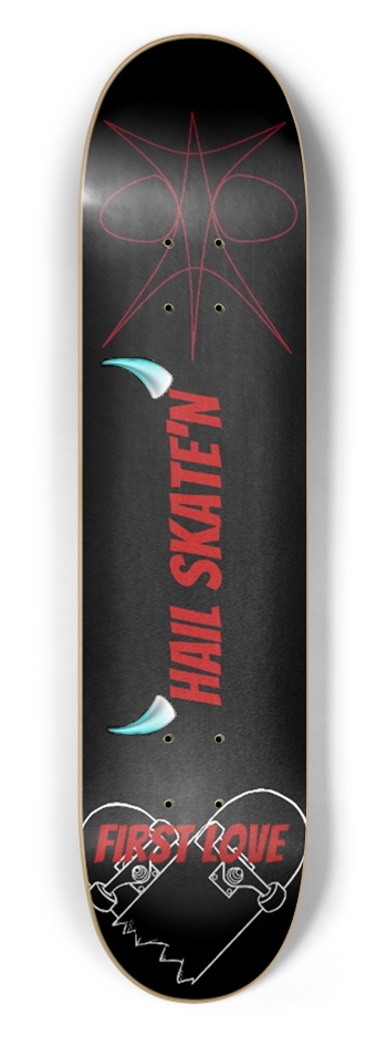 HAIL SKATEN 7.5 7-1/2 Skateboard Deck
