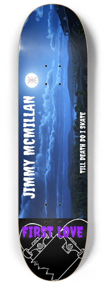 MOONLIGHT SHADOW 8.25 8-1/4 Skateboard Deck