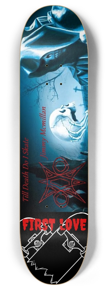 JIMMY MCMILLAN REAPER 8.0 8 Inch Skateboard Deck