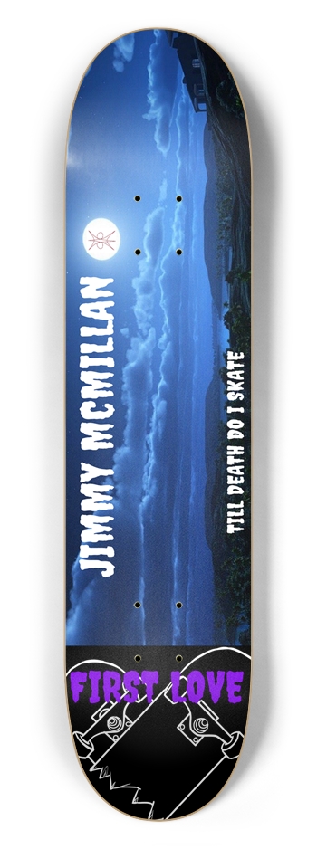 MOONLIGHT SHADOW 7.5 7-1/2 Skateboard Deck