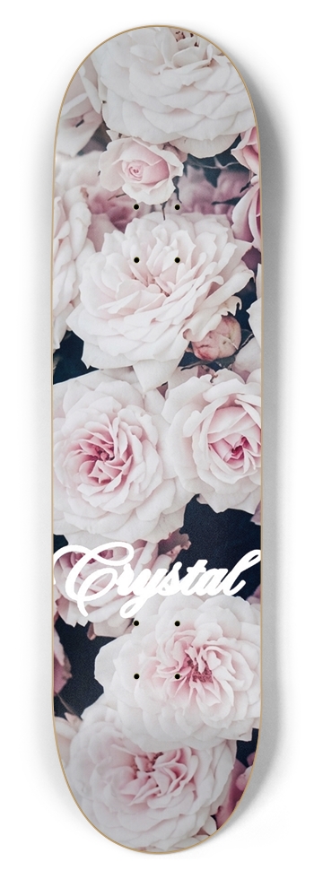 Roses Skateboard 8-1/2 Skateboard Deck