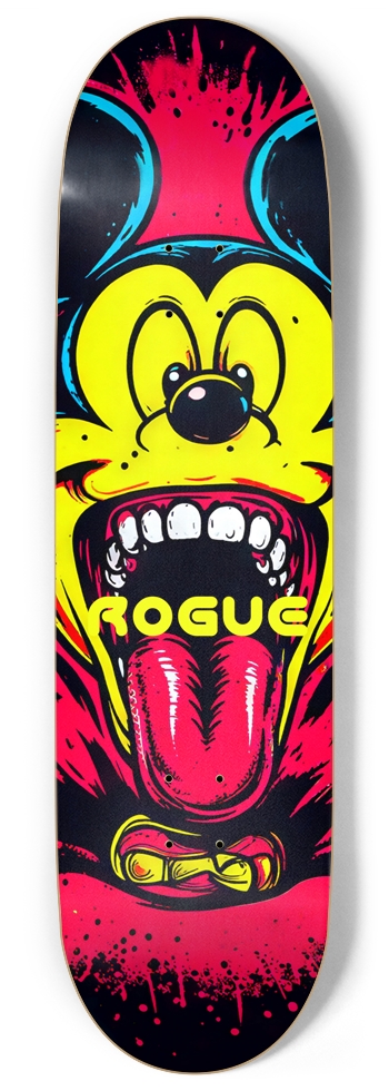 ROGUE MOUSE MACHINE DECK 01 ALL NATURAL DECK 9 Inch Skateboard