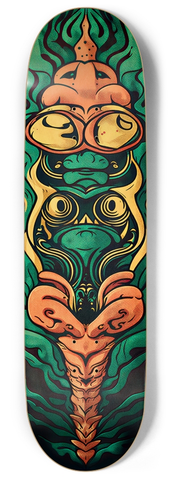 ROGUE MINDFUCKED DECk 01 ALL NATURAL UNMARKED DECK 9 Inch Skateboard
