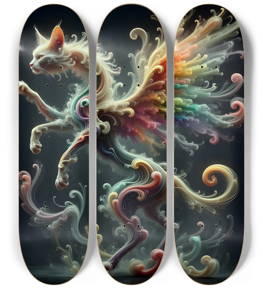 A Cat's Nightmare #1 3 Deck Wall Series