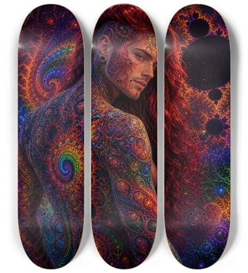 Psychedelic Gay Fractal Man #63