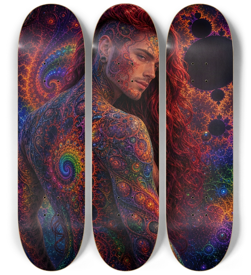 Psychedelic Gay Fractal Man #63