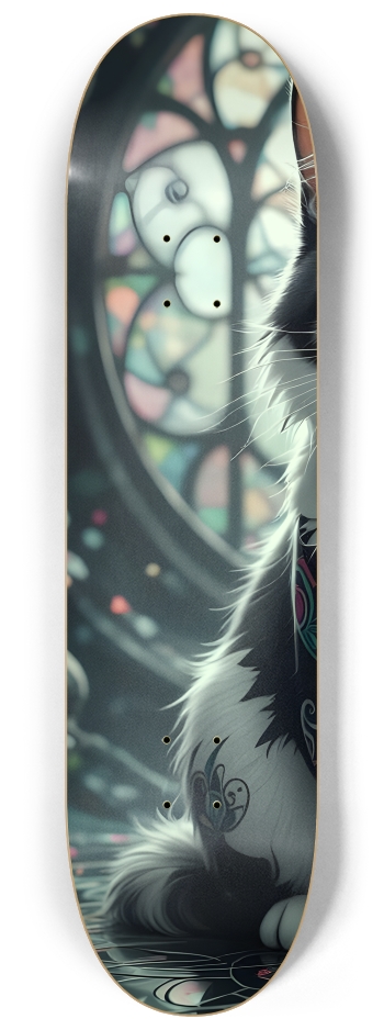 Fractal Cat #4 #1 8-1/4 Skateboard Deck