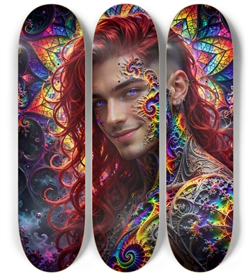Psychedelic Gay Fractal Man #67