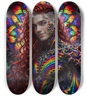 Psychedelic Gay Fractal Man #65