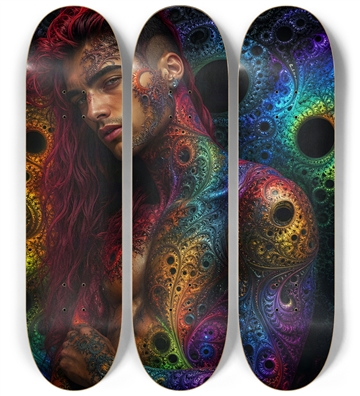 Psychedelic Gay Fractal Man #64