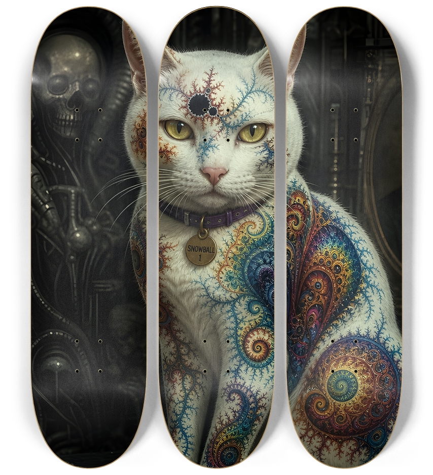 Fractal Cat - Snowball 1