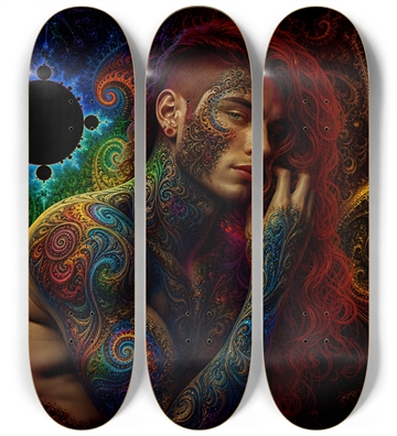 Psychedelic Gay Fractal Man #74