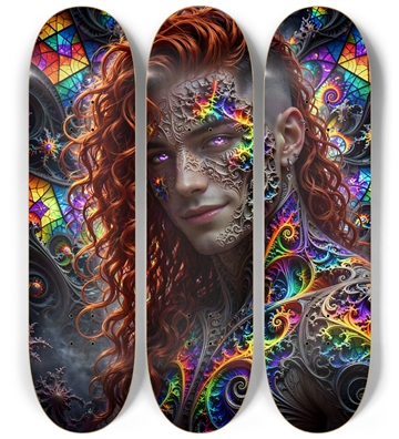 Psychedelic Gay Fractal Man #73