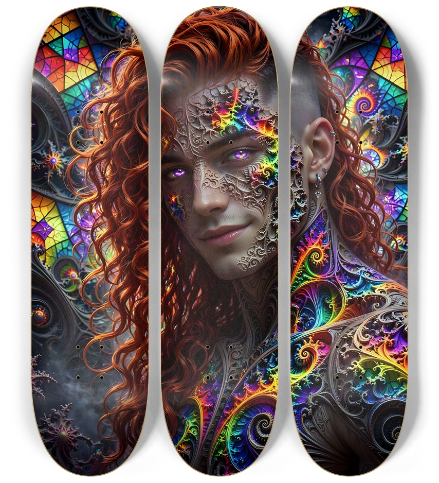 Psychedelic Gay Fractal Man #73