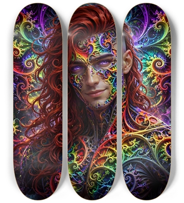 Psychedelic Gay Fractal Man #69
