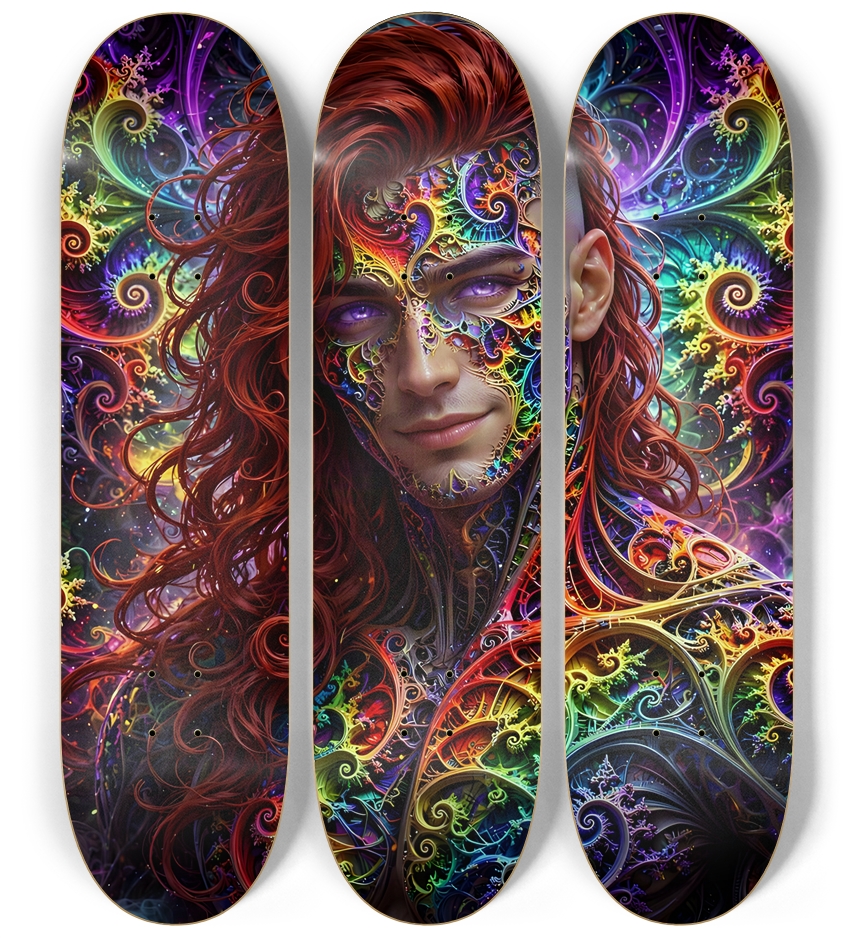 Psychedelic Gay Fractal Man #69