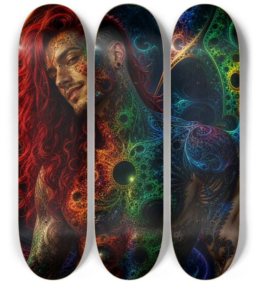 Psychedelic Gay Fractal Man #70